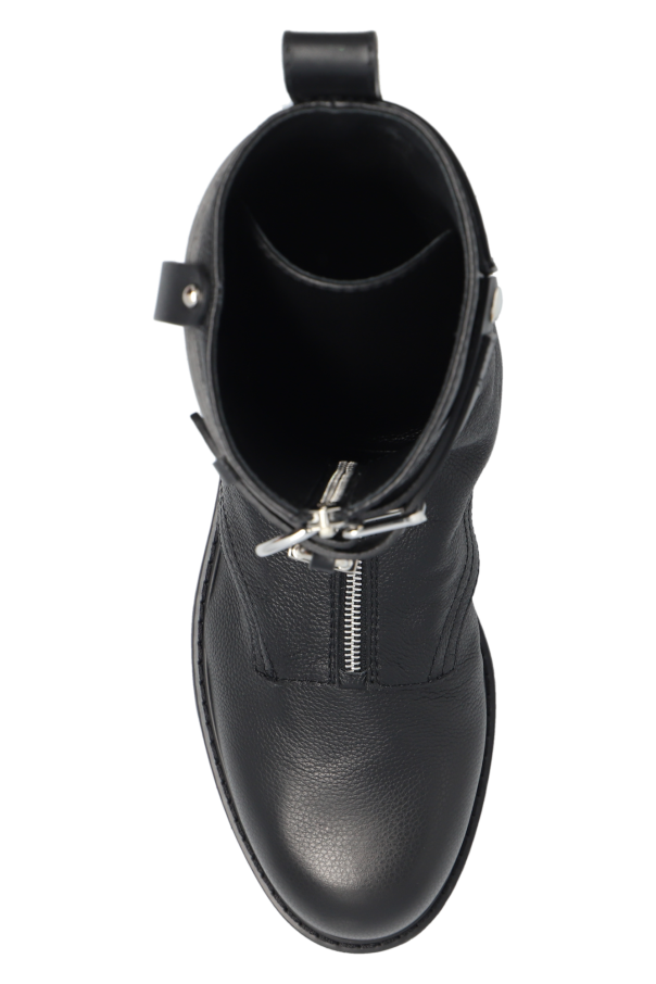 【関税込み】Punk Combat Boots - J.W. Anderson - Leather - Bl J. W. Anderson Punk Combat - Leather - Black | THE LIST